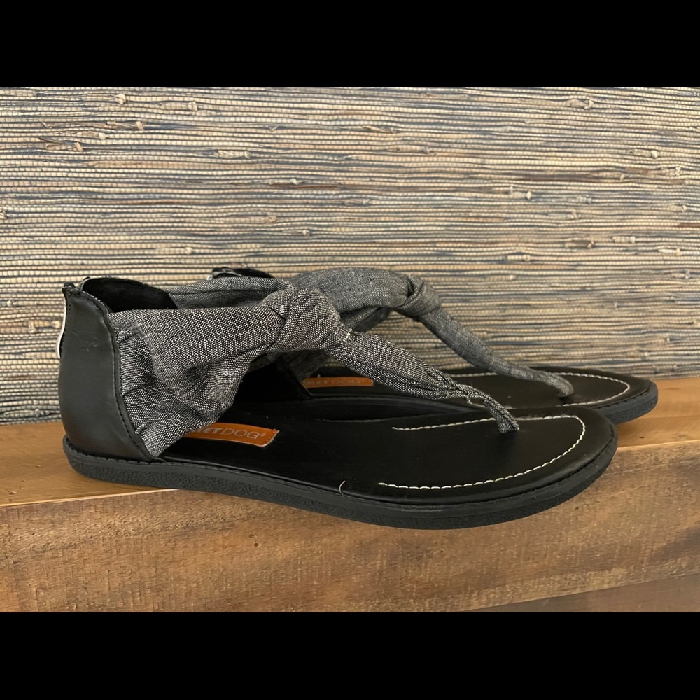 Women’s Rocket Dog Sandals - Black & Grey